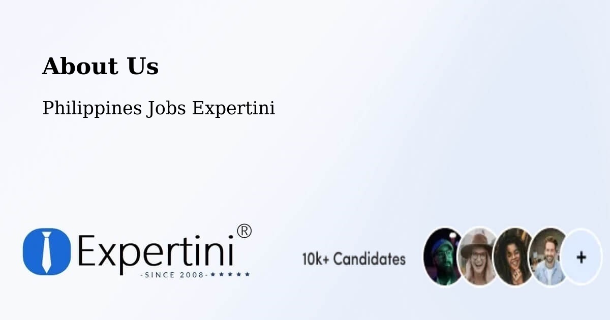 About Expertini Recruitment Platform  – Agos - Agos, Philippines Jobs Expertini