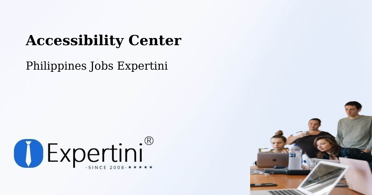 Accessibility Statement – Agos - Philippines Jobs Expertini