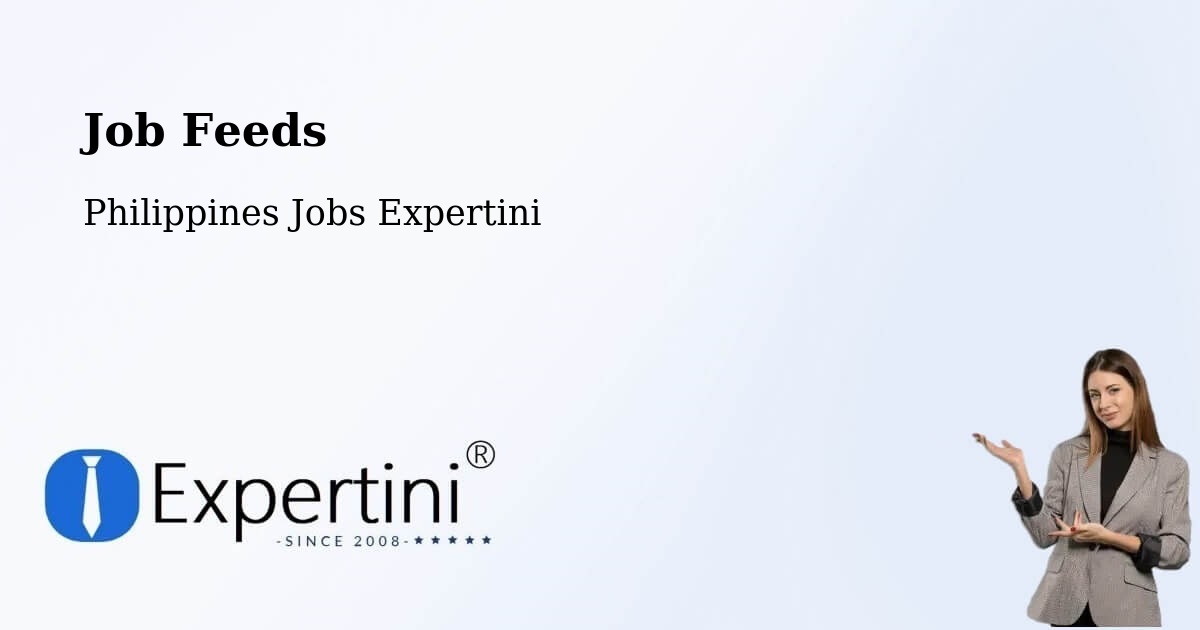 Job Listings Feed – Agos - Philippines Jobs Expertini