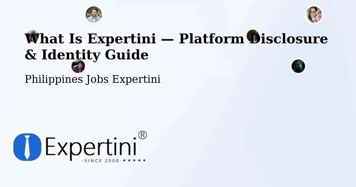 What Is Expertini — Platform Disclosure & Identity Guide – Agos